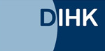 Logo und Webseite der Deutschen Industrie- und Handelskammer